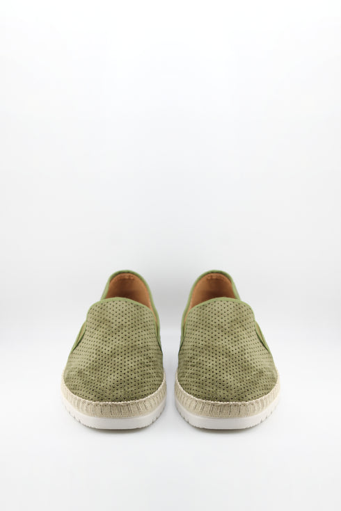 Verbenas Men Textured Slip-On Espadrille Loafers